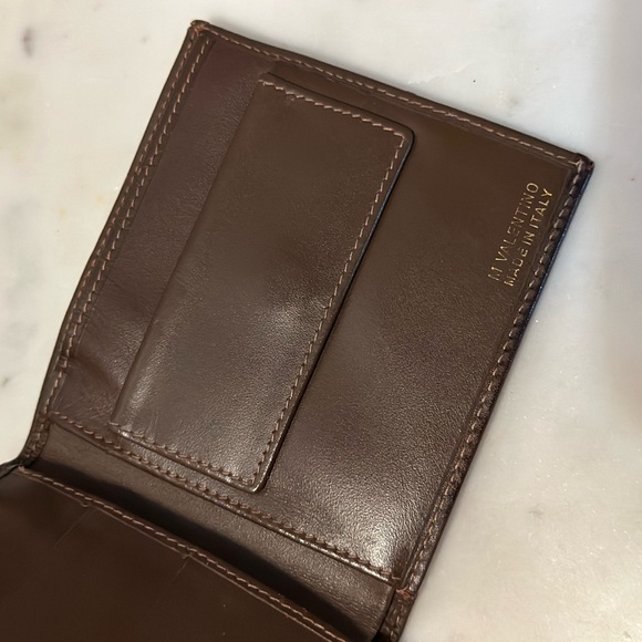 Vintage VALENTINO Bifold Monogram Wallet - Picture 6 of 16